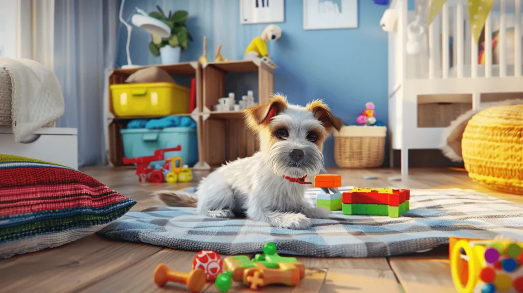 Spass-Hunde-indoor-decke